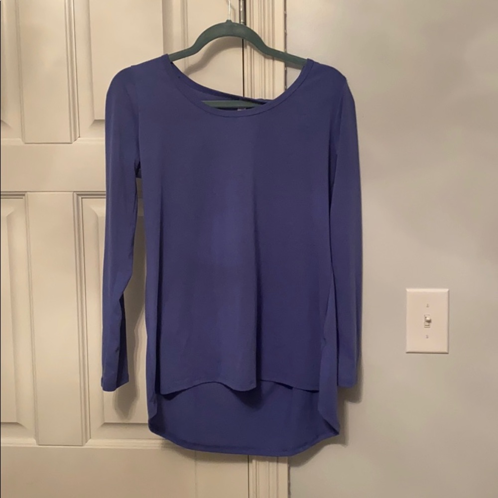 LulaRoe Long Sleeve Shirt, Purple
